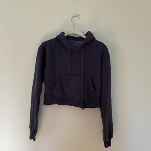 Brandy Melville Cropped Hoodie